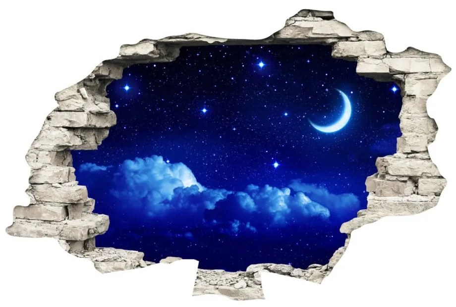 Autocolant Ambiance Romantic Moons, 60 x 90 cm