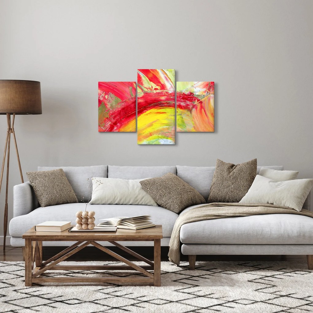 Tablou cu abstracție - pictura (90x60 cm)