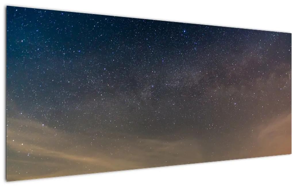 Tablou  cu cerul nocturn (120x50 cm), în 40 de alte dimensiuni noi