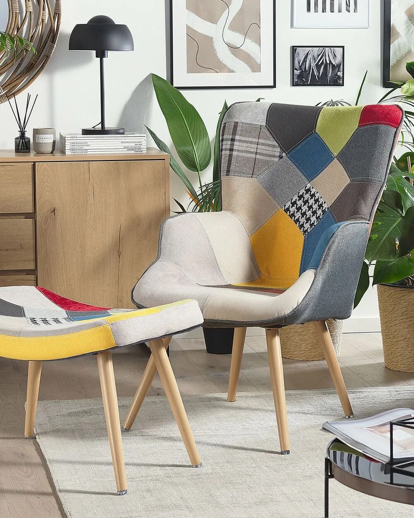 Fotoliu VIADENE (patchwork). 1022888