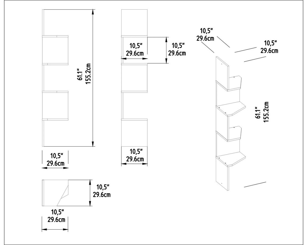 Raft Cornie 2 (alb). 1102070