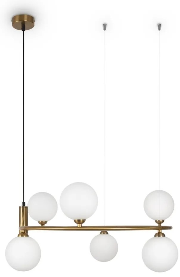 Lustra suspendata design circular RING alama