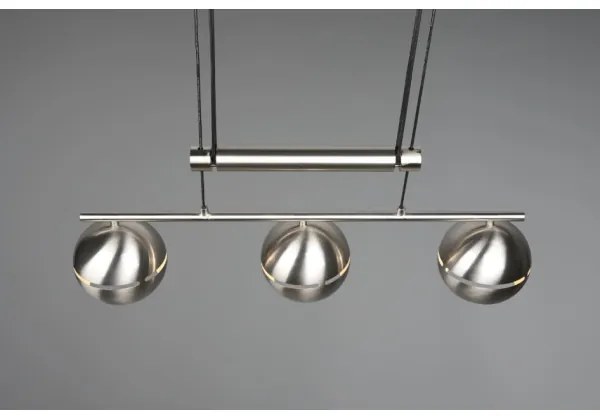 Lustră pe cablu FLETCHER 3xE14/40W/230V crom mat Trio