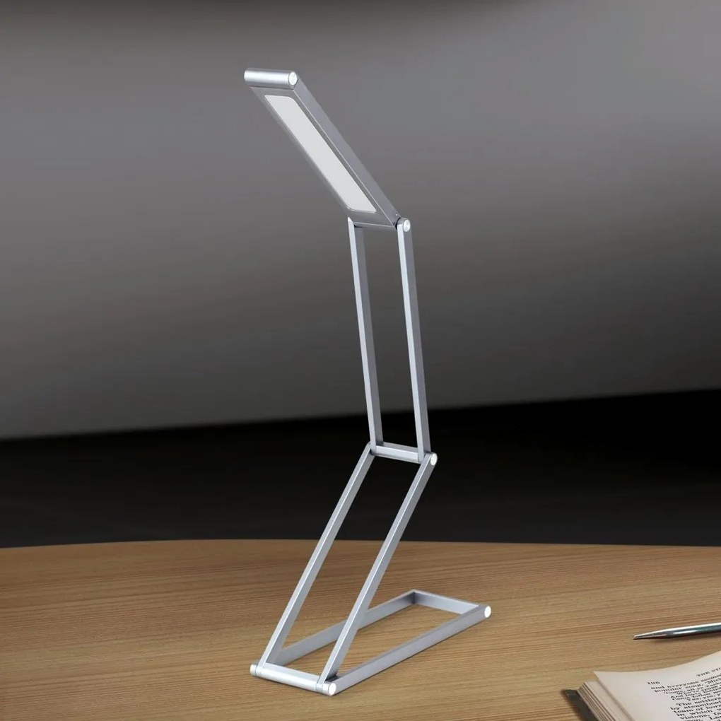 Lampa LED de birou reglabila cu baterie FALTO anthracite