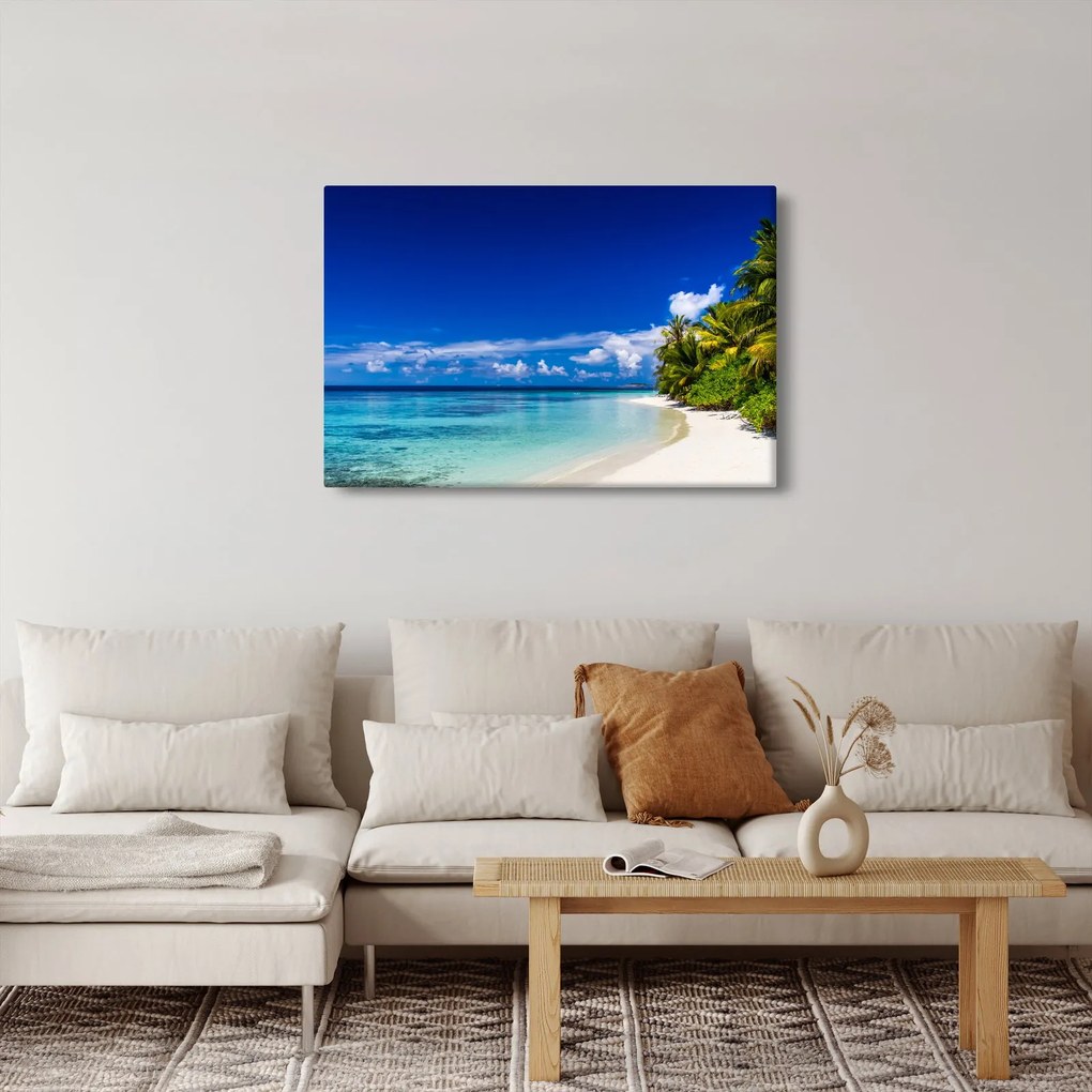 Tablou - Plaja tropicală (90x60 cm)