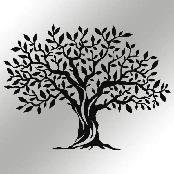 Decorațiune de perete 69x52 cm metal pom