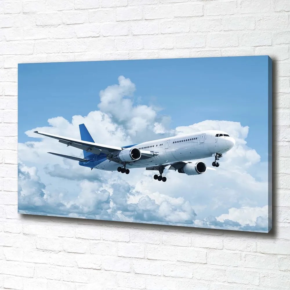 Print pe pânză Avionul în cer