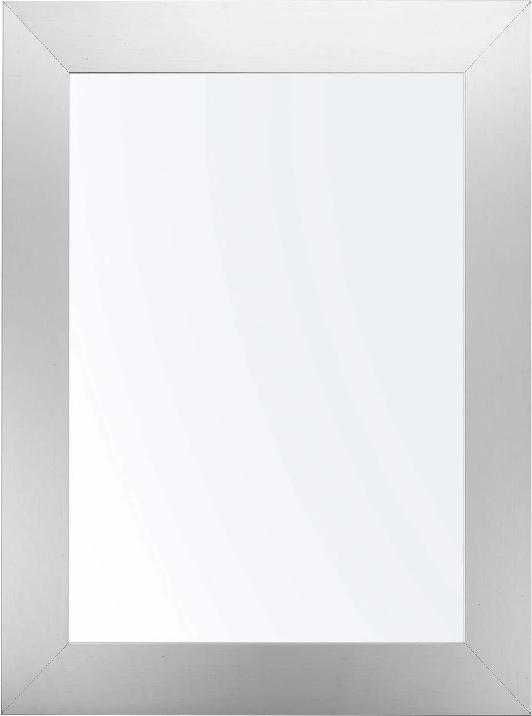 Oglindă de perete în ramă de lemn, 38 x 48 cm