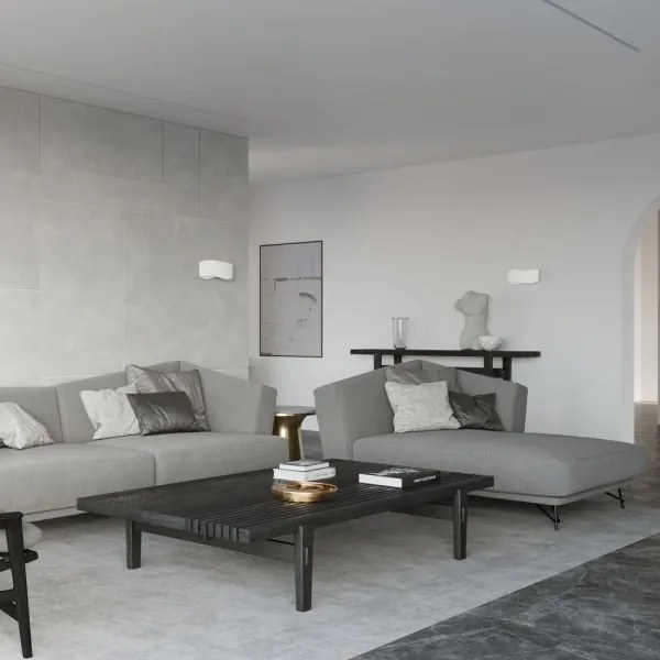 Aplică TILA 1xG9/40W/230V 30 cm albă Sollux SL.1017