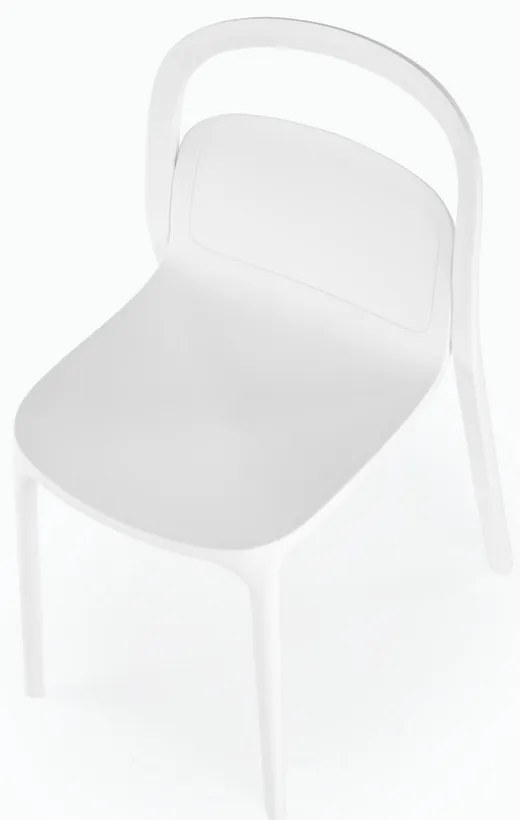 Scaun de bucaterie Lipa, alb