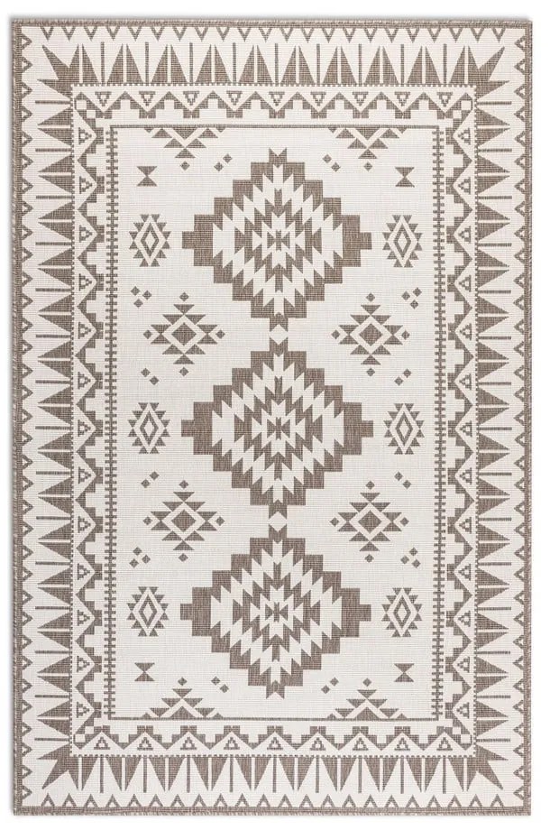 Covor de exterior maro/crem 120x170 cm Gemini – Elle Decoration