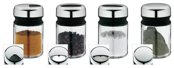 Set de recipiente pentru condimente 4 buc. WMF DEPOT 9,5 cm crom