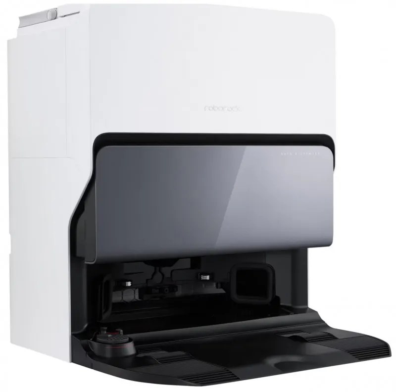 Aspirator robotic ROBOROCK S8 MaxV Ultra S8MVU02-00, 69 W, 10000 Pa, Lidar, Wi-Fi, Comenzi vocale, 5200 mAh, 3D mapping, Autonomie până la 180 min, Alb