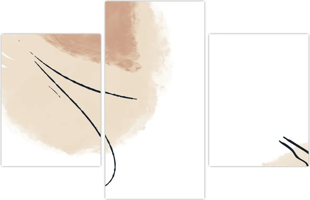 Tablou - Abstracție albă (90x60 cm)