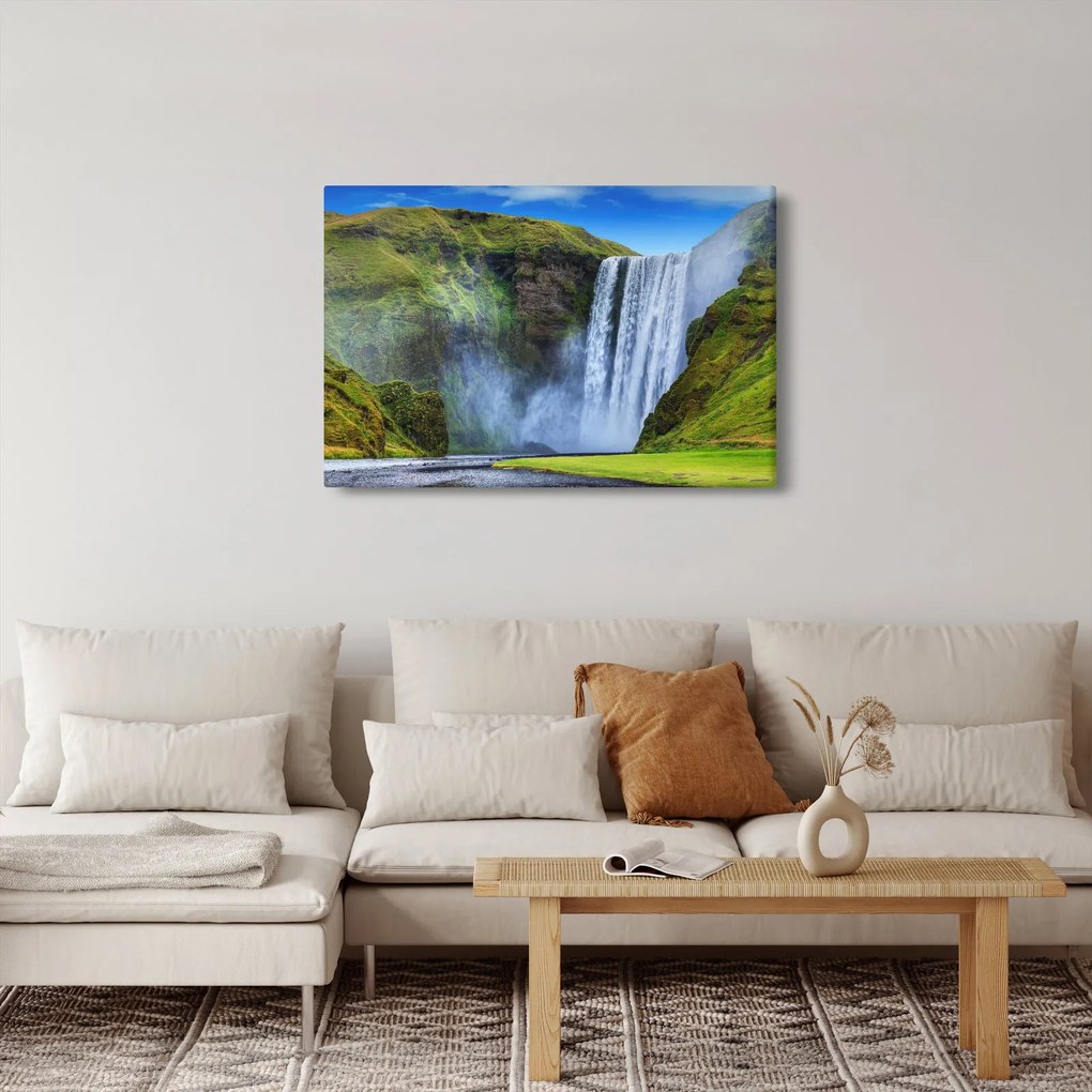 Tablou - Cascada Seljalandsfoss (90x60 cm)