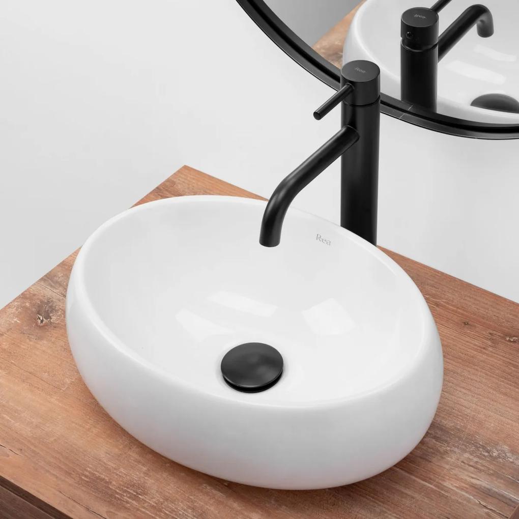 Lavoar Linda Mini ceramica sanitara Alb – 40 cm