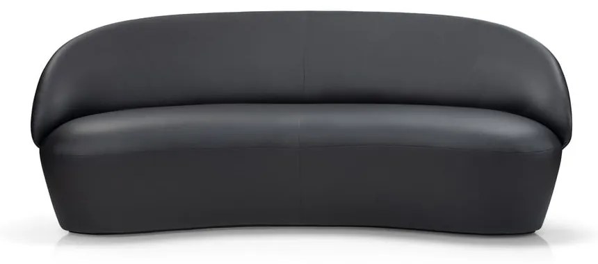 Canapea cu tapițerie din piele EMKO Naïve, 162 cm, negru