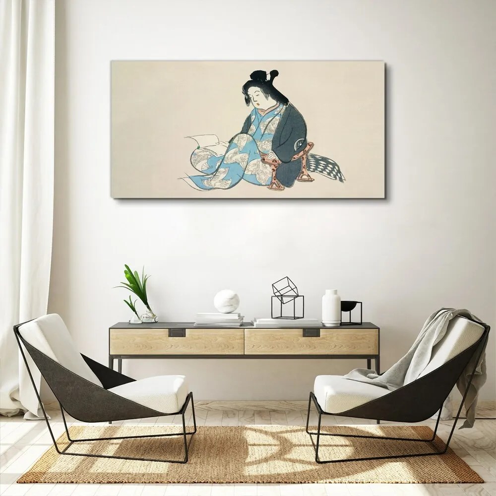 Tablou canvas Kimono pentru femei asiatice