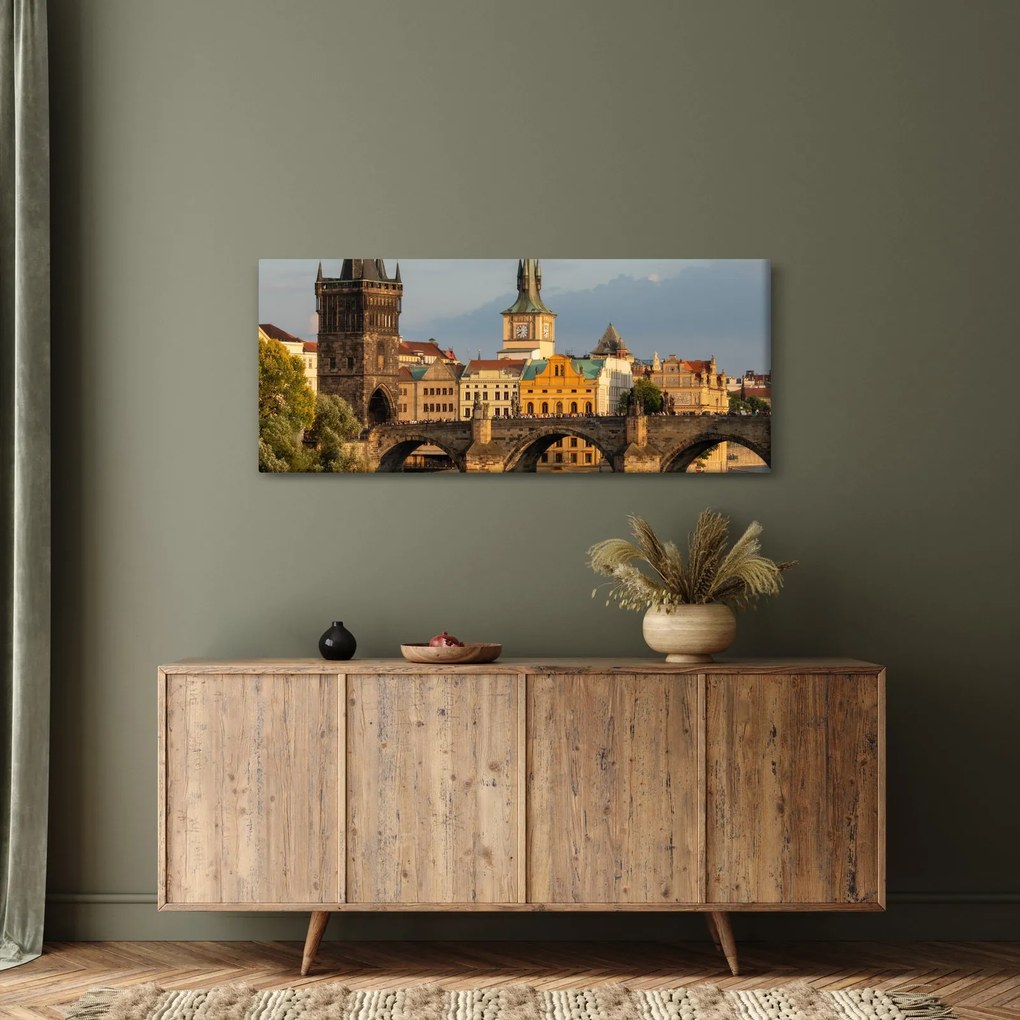 Tablou - Podul lui Carol (120x50 cm)