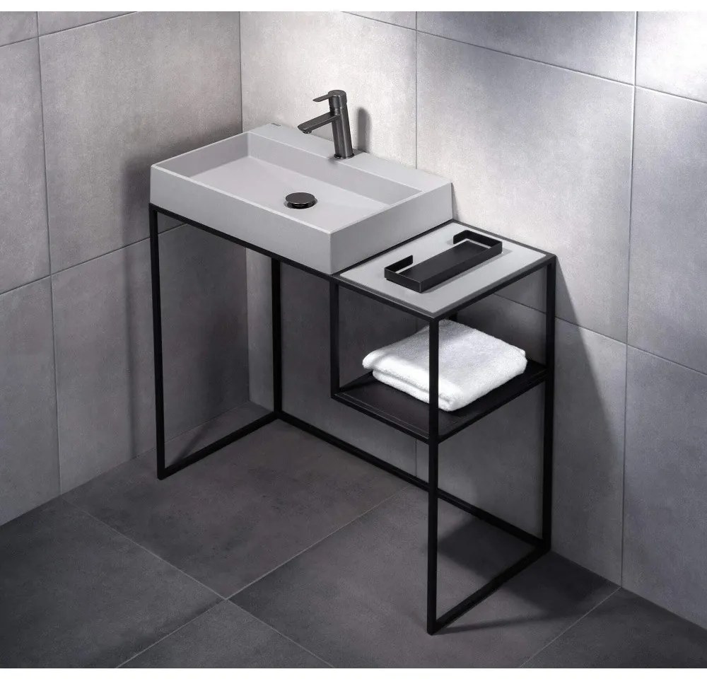 Blat negru Deante Correo 26.7x36.7x1.3 cm