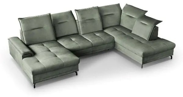 Coltar extensibil forma U verde olive Bruno