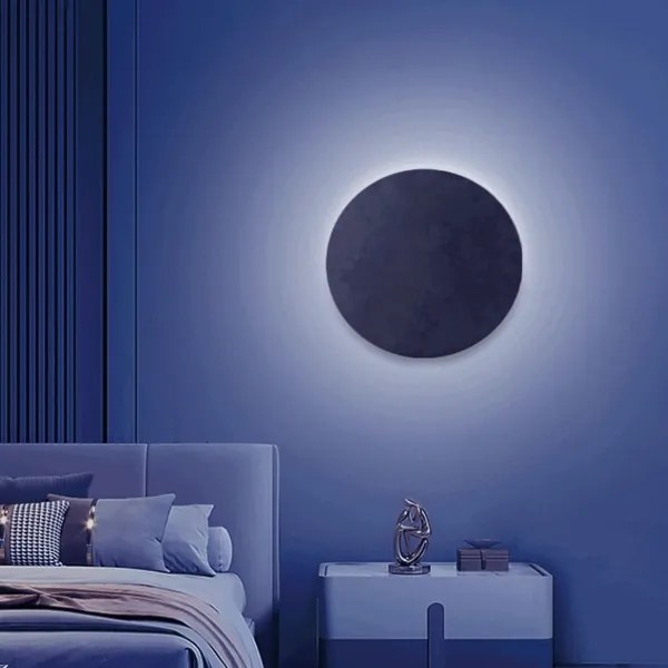 Aplică LED RGBW dimabilă Aigostar MESH Smart LED/12W/230V negru + telecomandă