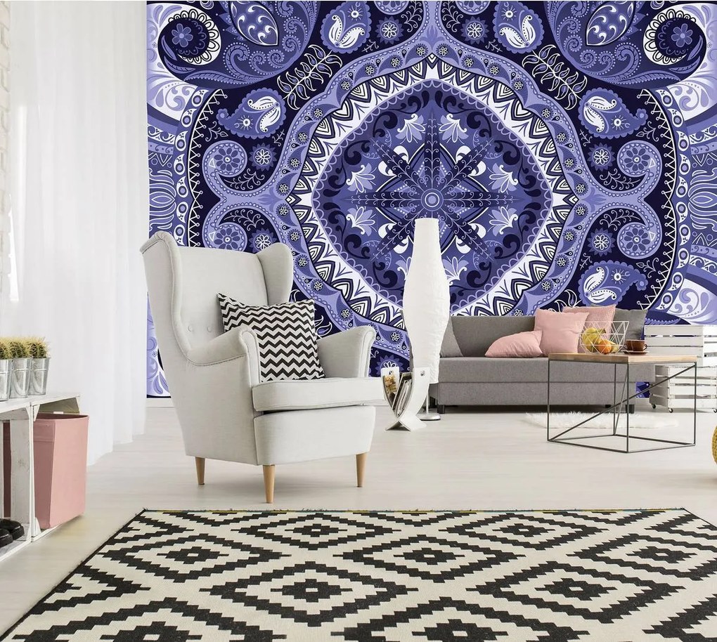 Fototapet - Mozaic violet (152,5x104 cm)