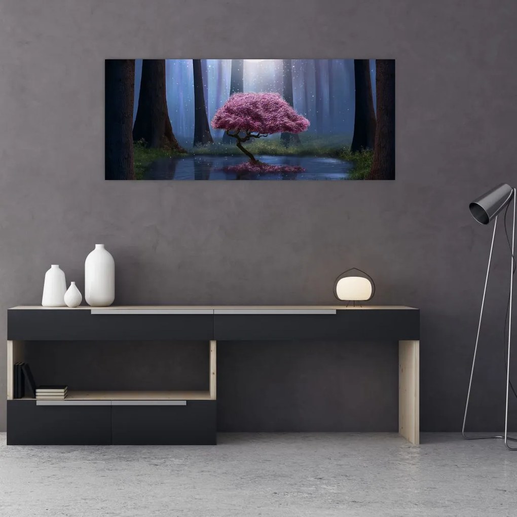 Tablou - Noapte magică (120x50 cm)