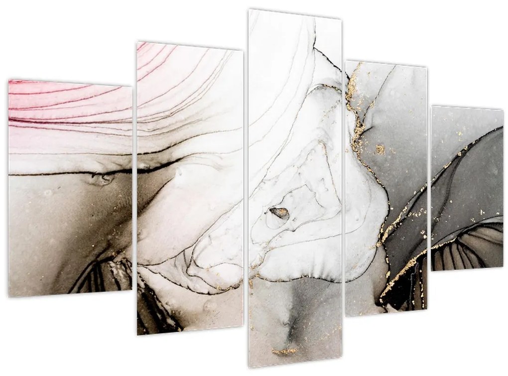 Tablou - Cerneală de marmură (150x105 cm)