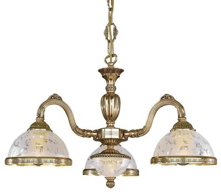 Candelabru clasic cu 3 brate design italian realizat manual 6302