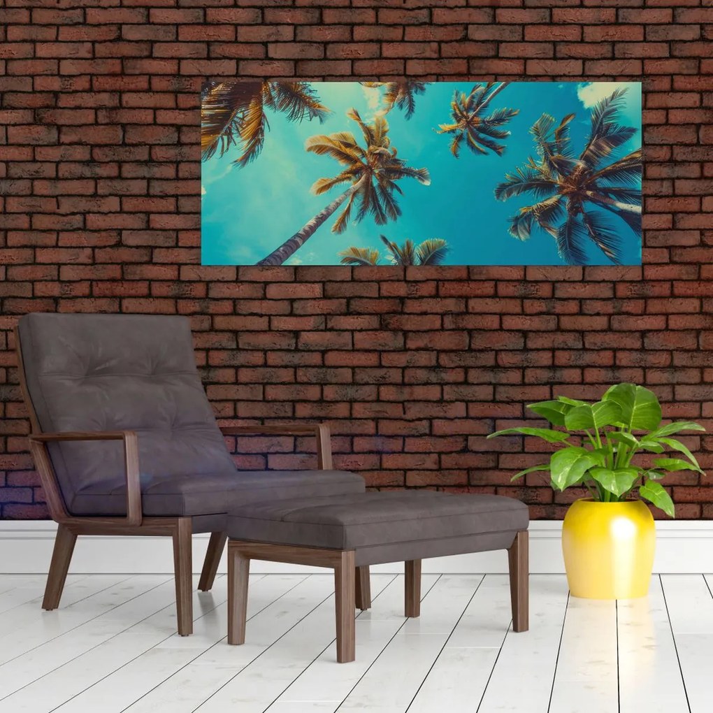 Tablou - Palmieri înalți (120x50 cm)