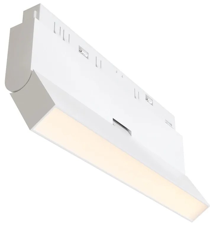 Spot LED SMART ajustabil, accesoriu pentru sina magnetica Exility, Basis Rot alb