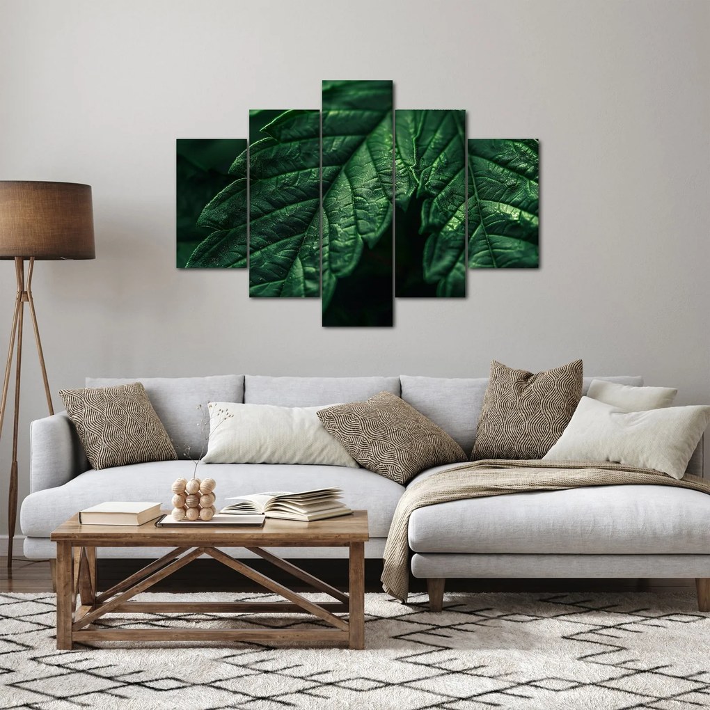 Tablou - Detaliu al foii (150x105 cm)