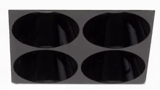 Corp incastrabil tavan fals cu 4 spoturi LED X-line