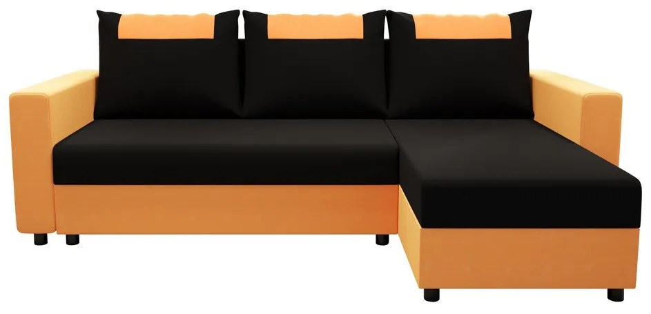 Supermobel Colțar extensibil STAR, 232x144, rainbow 15/rainbow 64