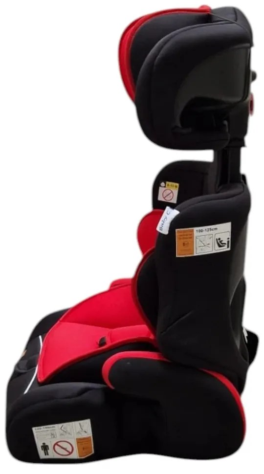Scaun Auto 2 in 1 pentru copii Baby Care™ HC01, Transformabil in inaltator auto, 9-36 kg, Omologare R129 i-Size, Spatar detasabil, Sistem de prindere