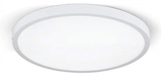 Plafoniera LED moderna design slim Lero 40cm alba
