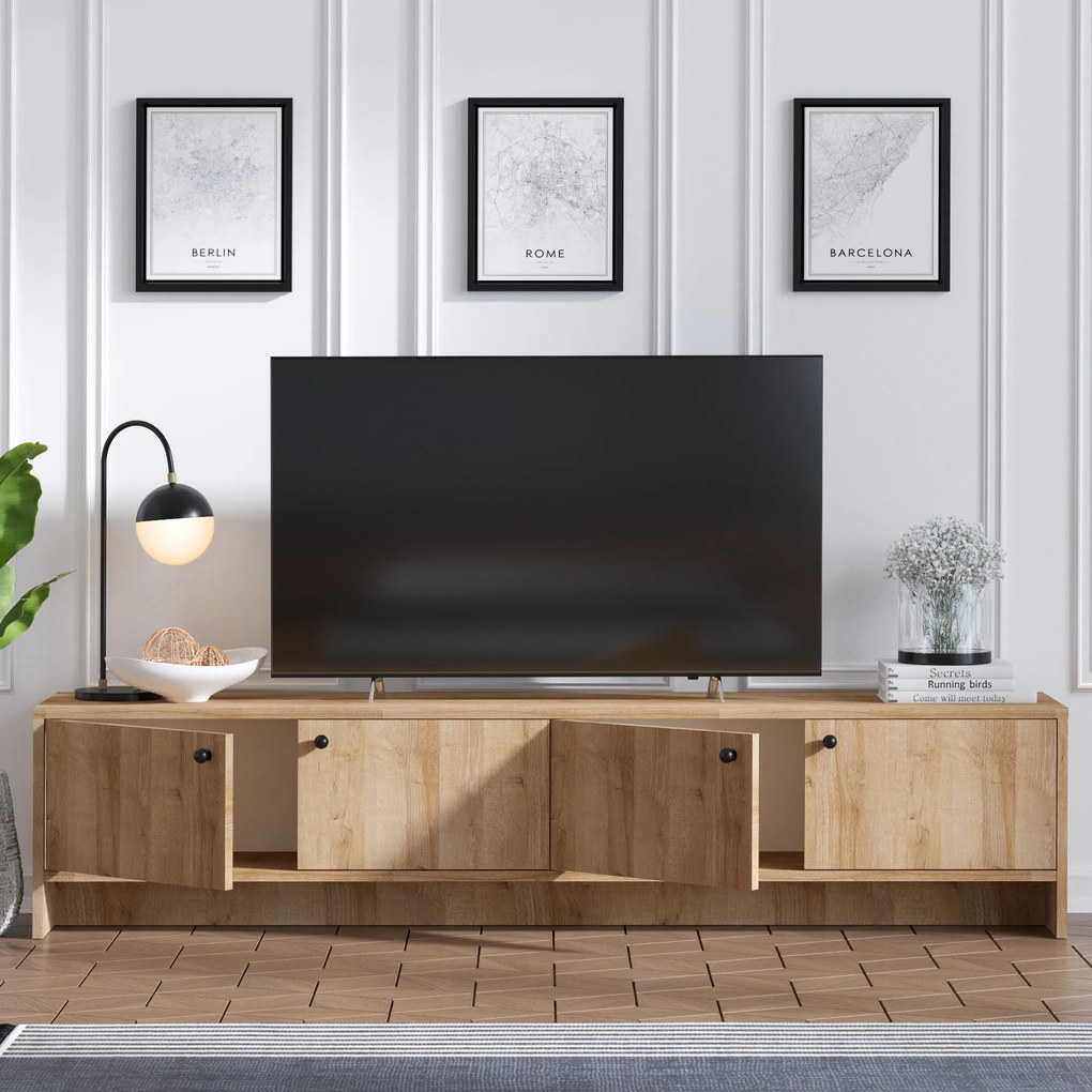 Masă TV/Dulap Aliex 5 (stejar). 1072358