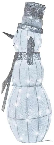 Decorațiune LED de Crăciun de exterior 80xLED/3,6W/230V IP44 82 cm om de zăpadă