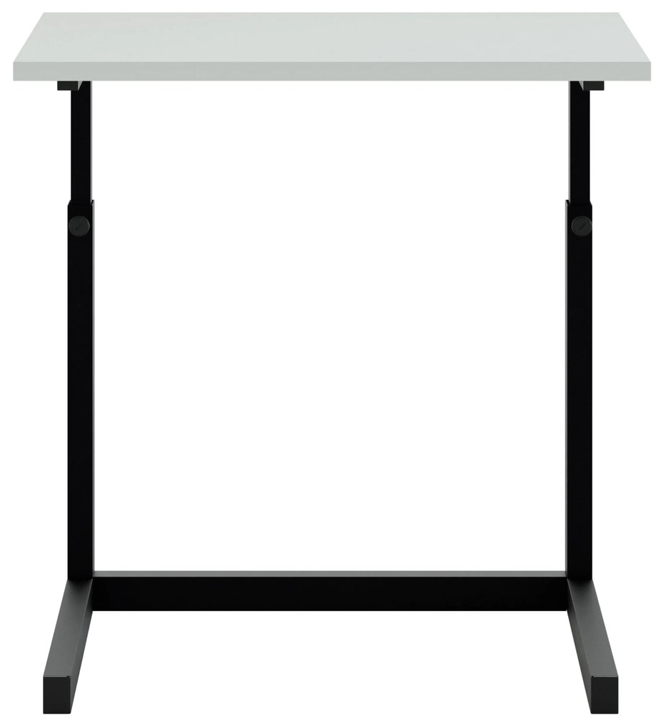 Birou Adore Laptop Reglabil, Alb, 40x60x43-73 cm