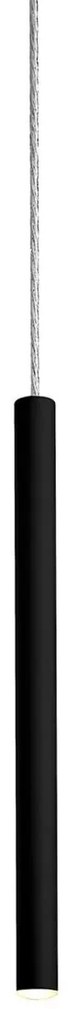 Pendul LED design minimalist LOYA, negru mat