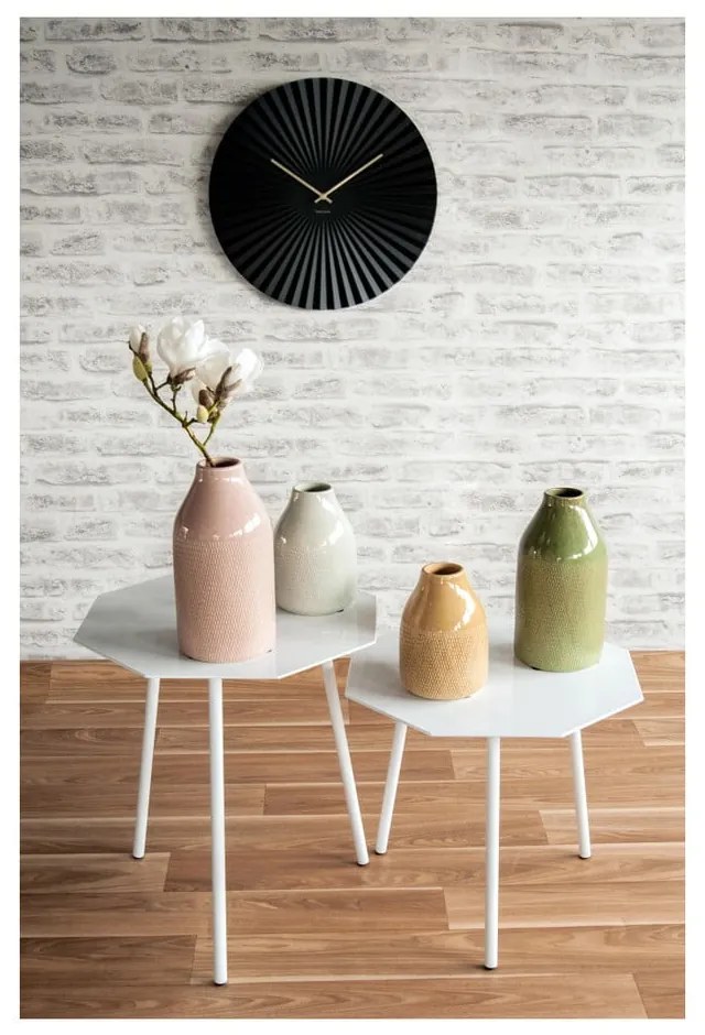 Ceas Karlsson Sensu, Ø 40 cm, negru