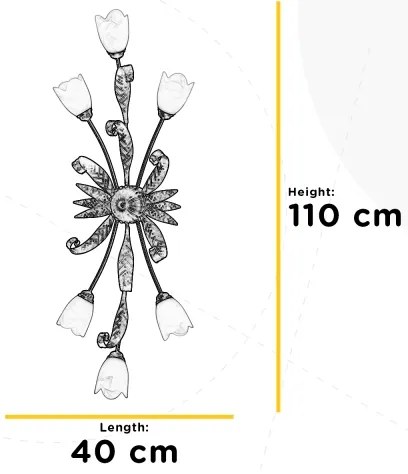Plafonieră SONIA 6xE14/6W/230V ONLI