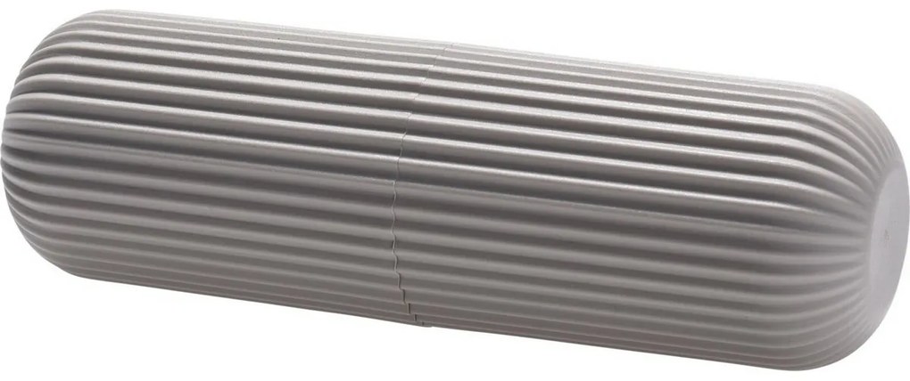 Organizator/carcasă de călătorie Stripe maro, 5 x 19 cm