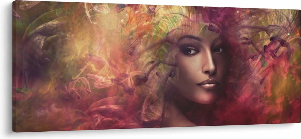 Tablou - Femeie de fantezie (120x50 cm)