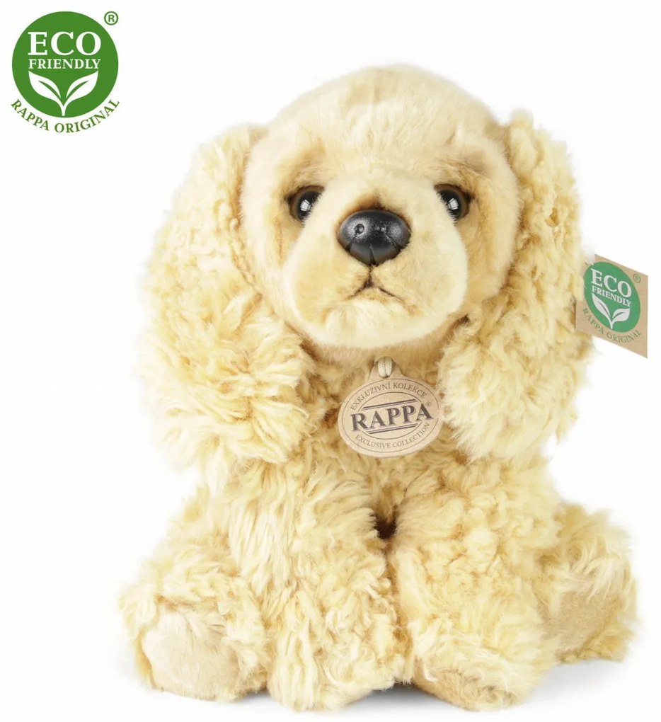 Câine de pluș cocker spaniel Rappa, 30 cmECO-FRIENDLY