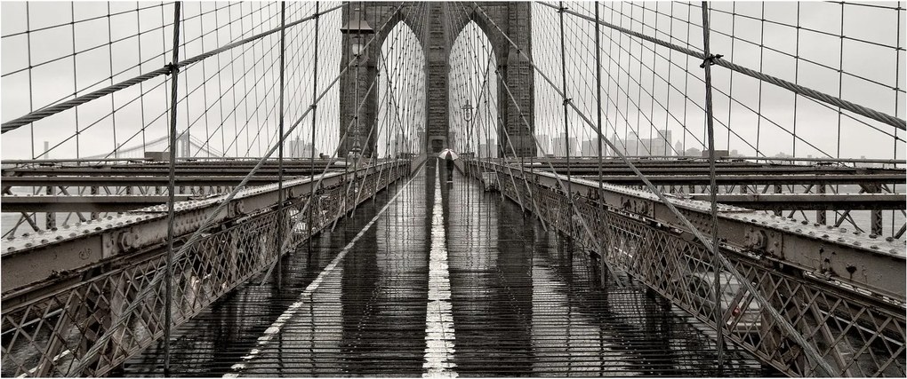 Tablou - Podul Brooklyn (120x50 cm)