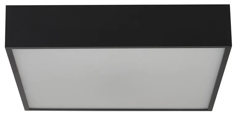 Plafoniera LED baie cu protectie IP44 Zeus 30x30cm, negru