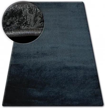 Covor Shaggy Verona negru 40x80 cm