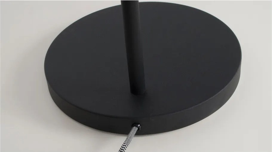 Lampadar Zuiver Buckle Head, negru